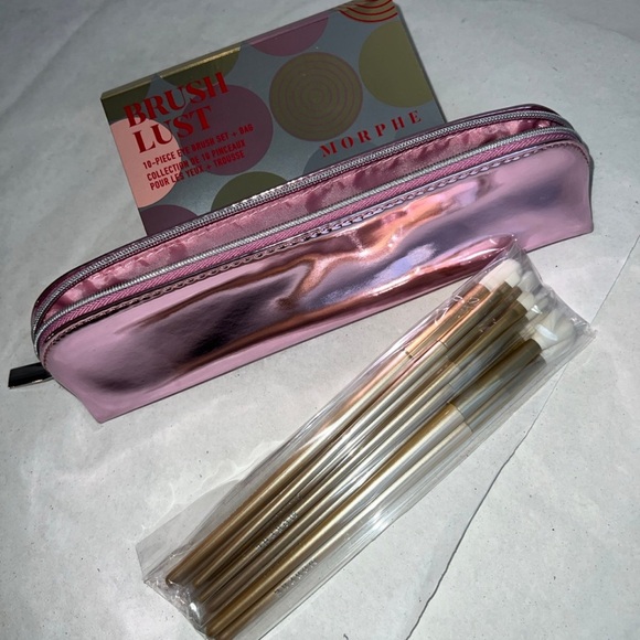 LIMITED EDITION Morphe Brush 10pcs Set w/Bag - Picture 3 of 15